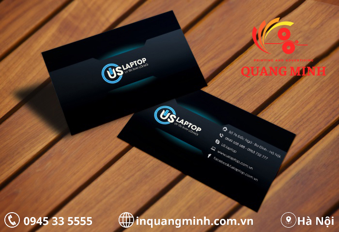 mẫu card visit điện tử - viễn thông 18