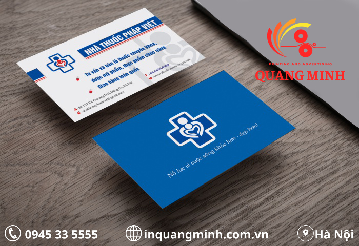 mẫu card visit phòng khám - nhà thuốc - 11