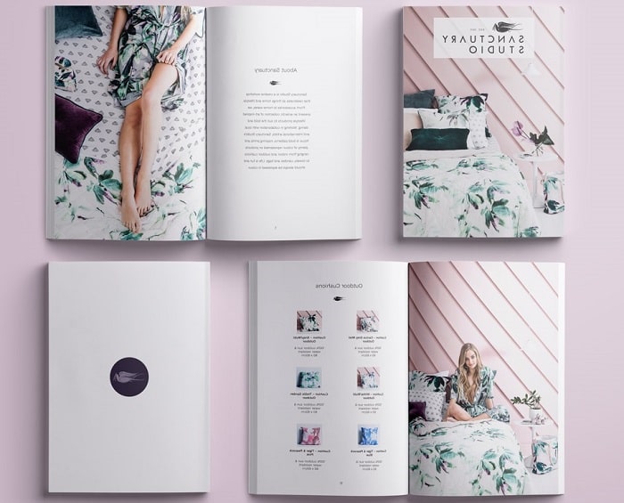 mau catalogue nghe thuat