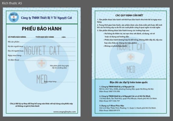 phiếu bảo hành